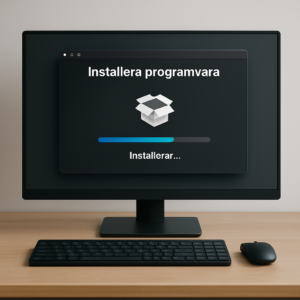 Ominstallation Operativsystem